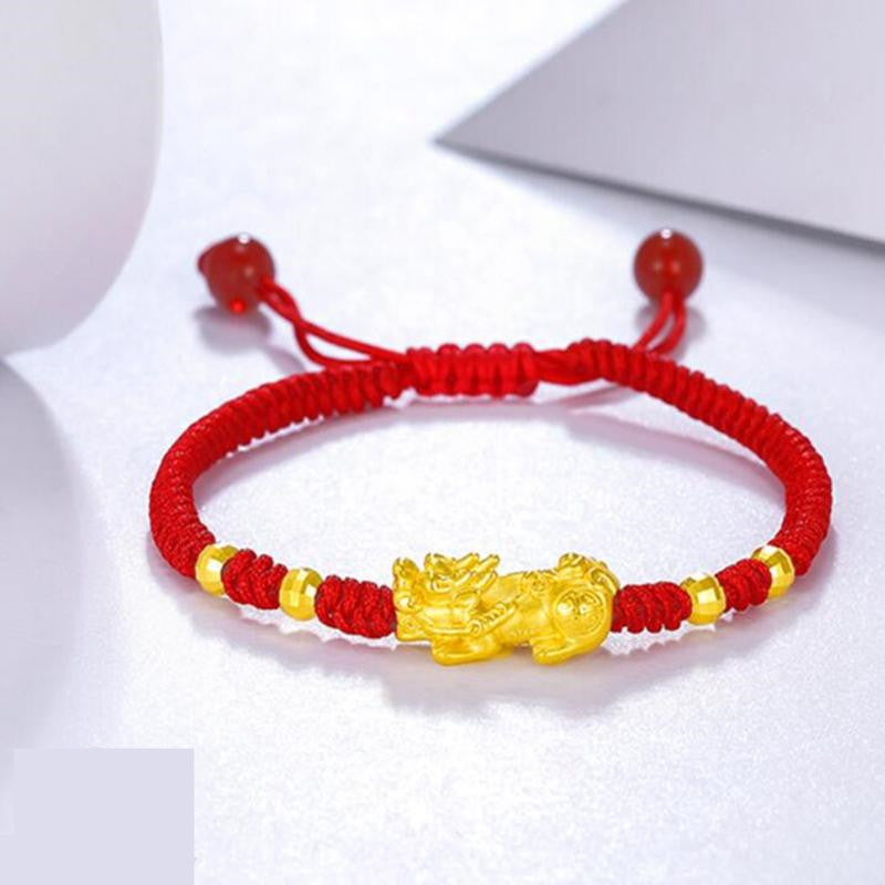 Brass Gold Plated Brave Bracelet Imitation Gold Jewelry
