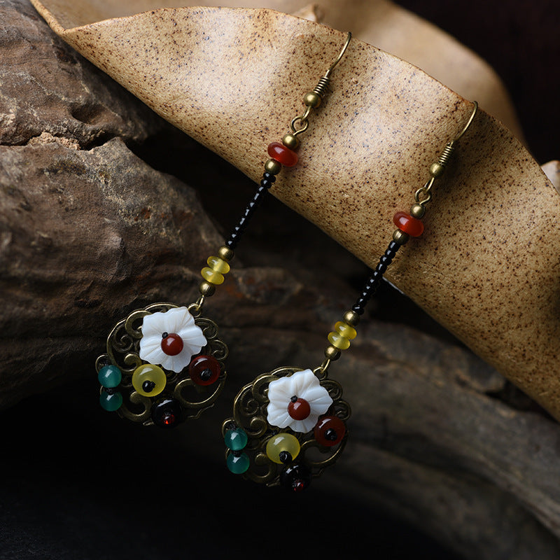 Retro Earrings Literary Earrings