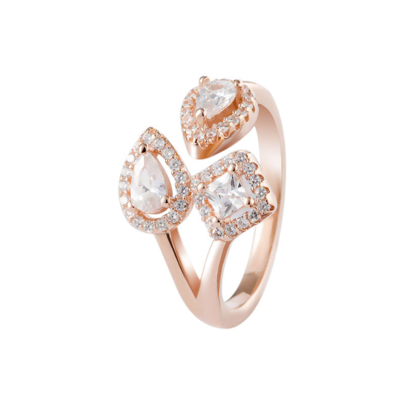 Roségoldener Ring aus Sterlingsilber – Eleganz im Pandora-Stil