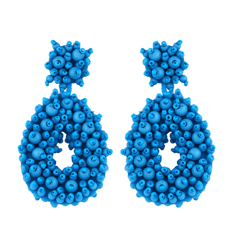 Bohemian Ohrringe Woven Bead Ohrringe