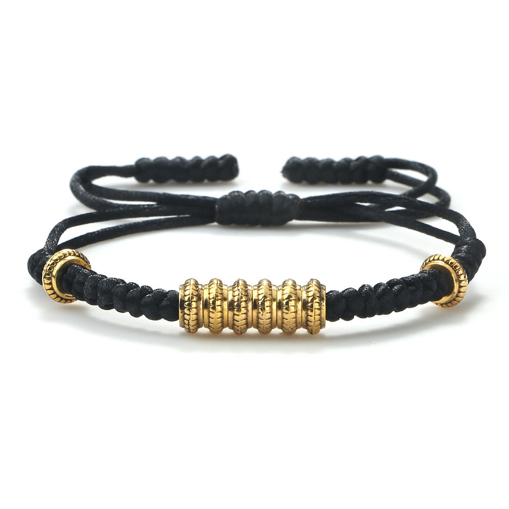 Gold und Silber Runde Paar-Armband