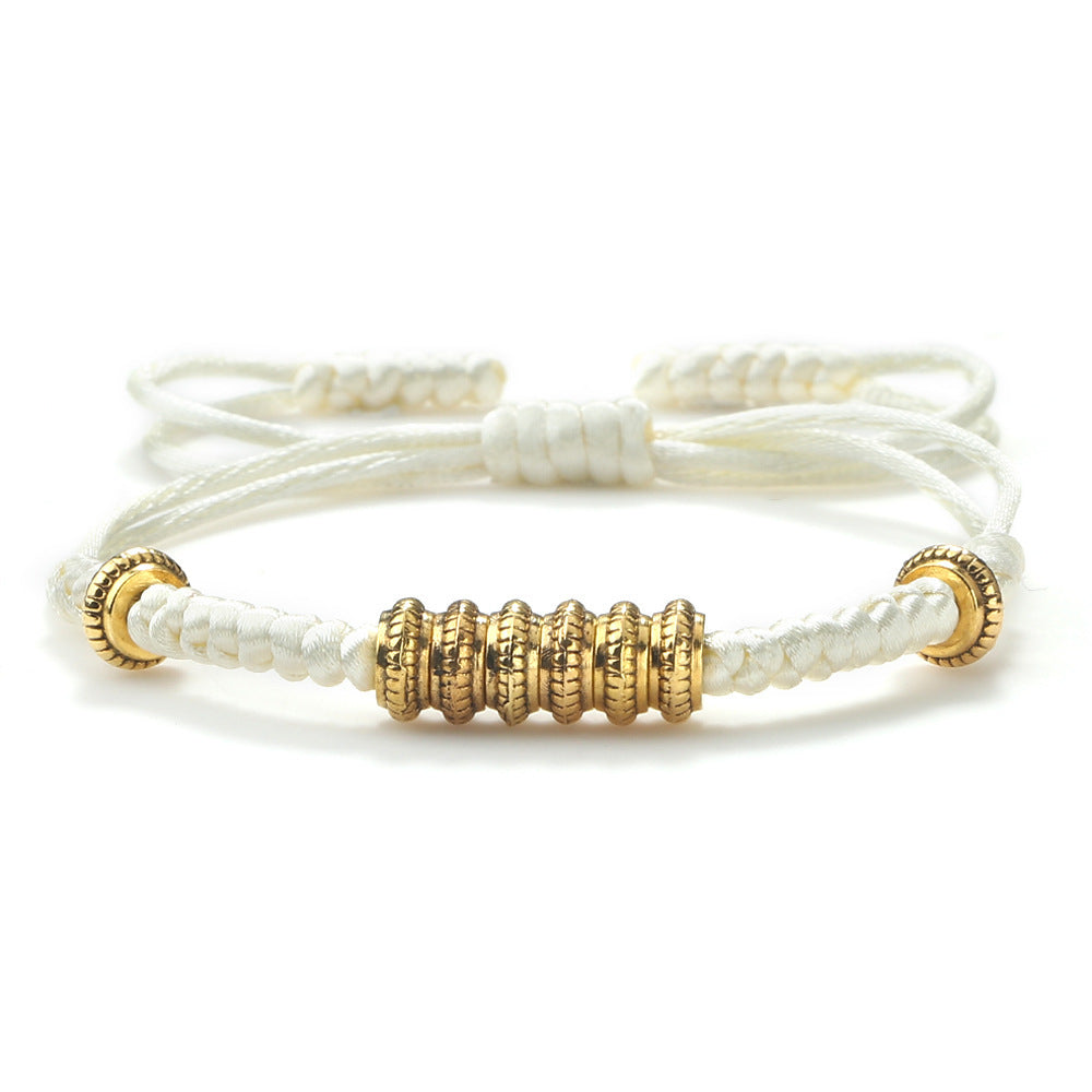 Gold und Silber Runde Paar-Armband
