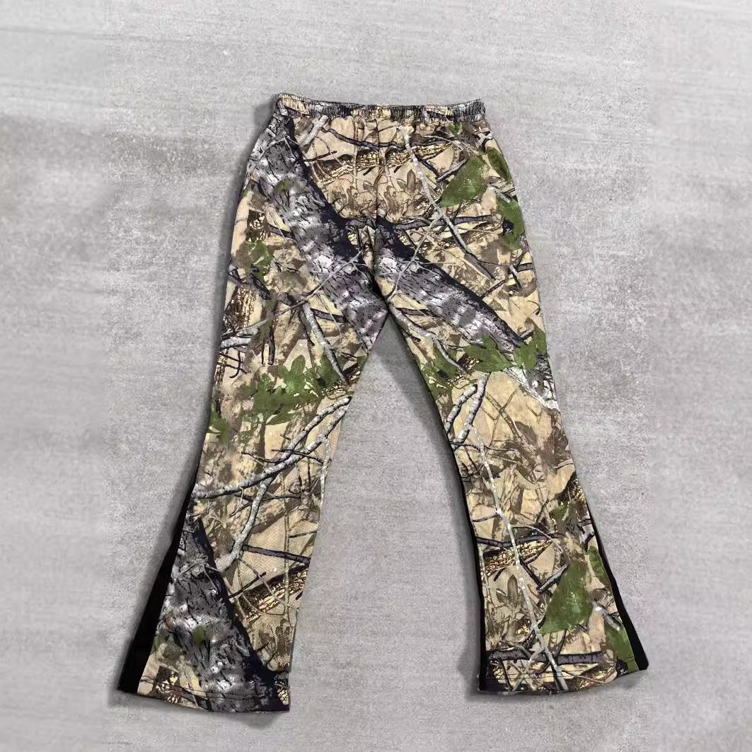 Pantalones estampados casuales de camuflaje - Estilo casual para adolescentes