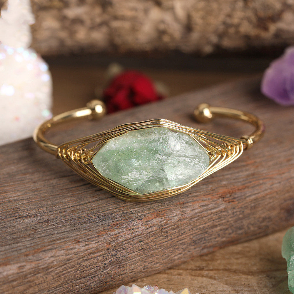 Damen Mode Gold Kupferdraht Armband