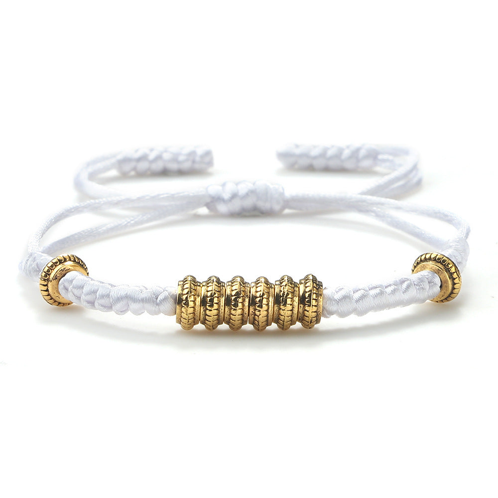 Gold und Silber Runde Paar-Armband