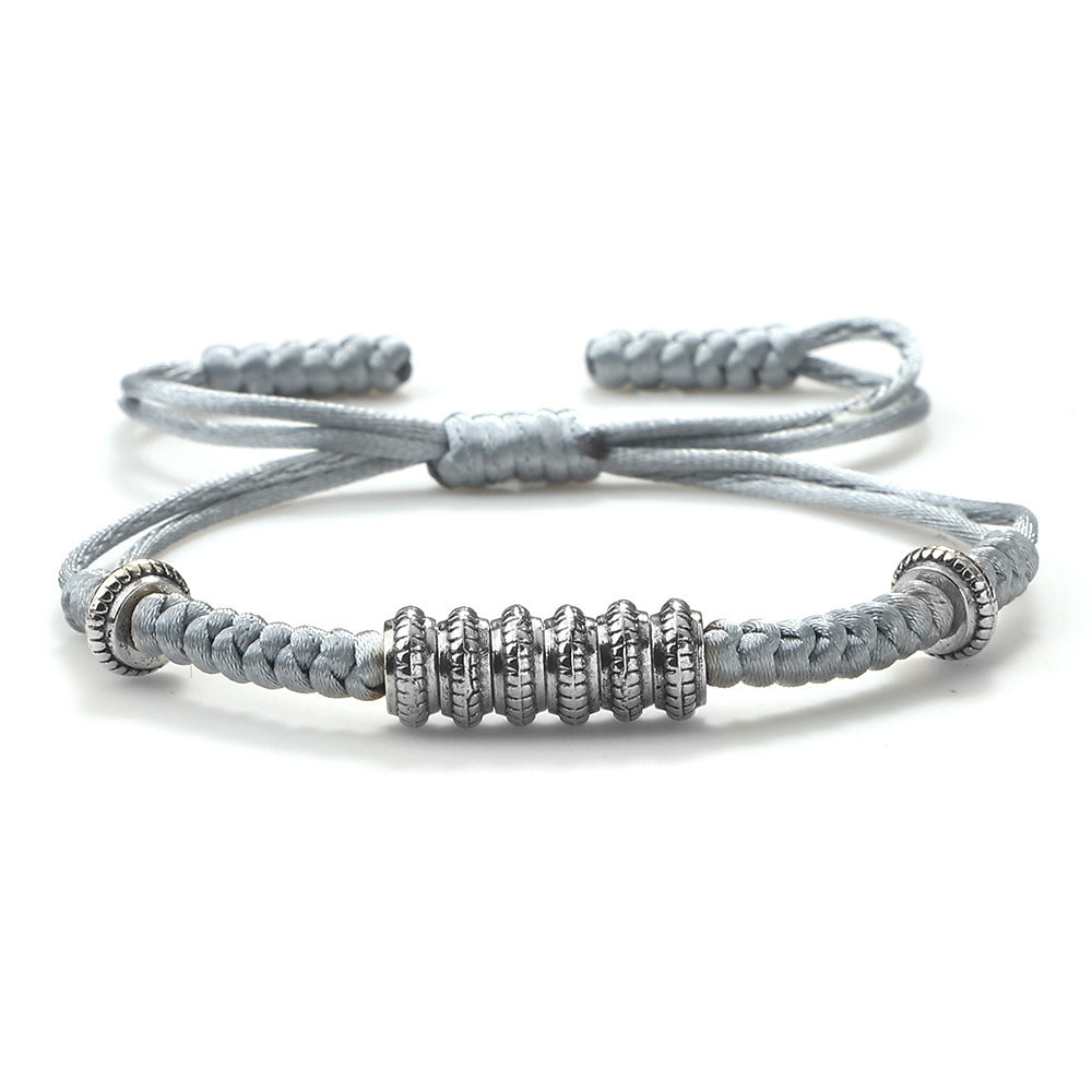 Gold und Silber Runde Paar-Armband