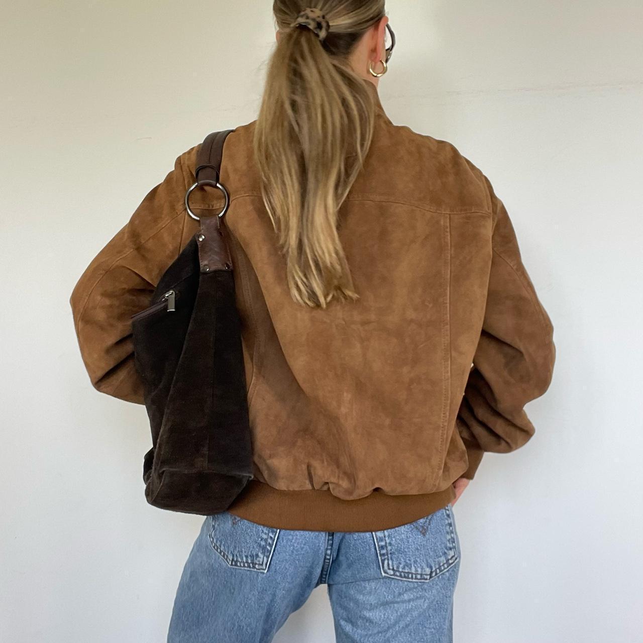 Retro Street Style Einfarbige Loose Hot Girl Zipper Jacke