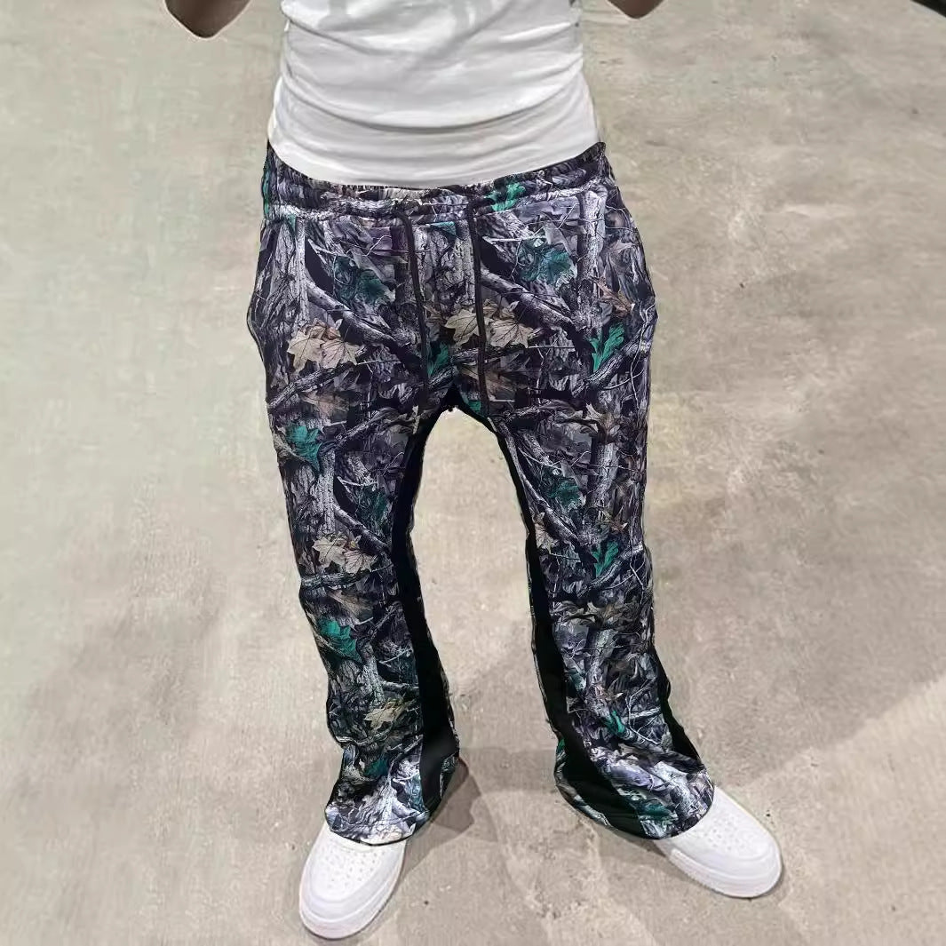 Pantalones estampados casuales de camuflaje - Estilo casual para adolescentes