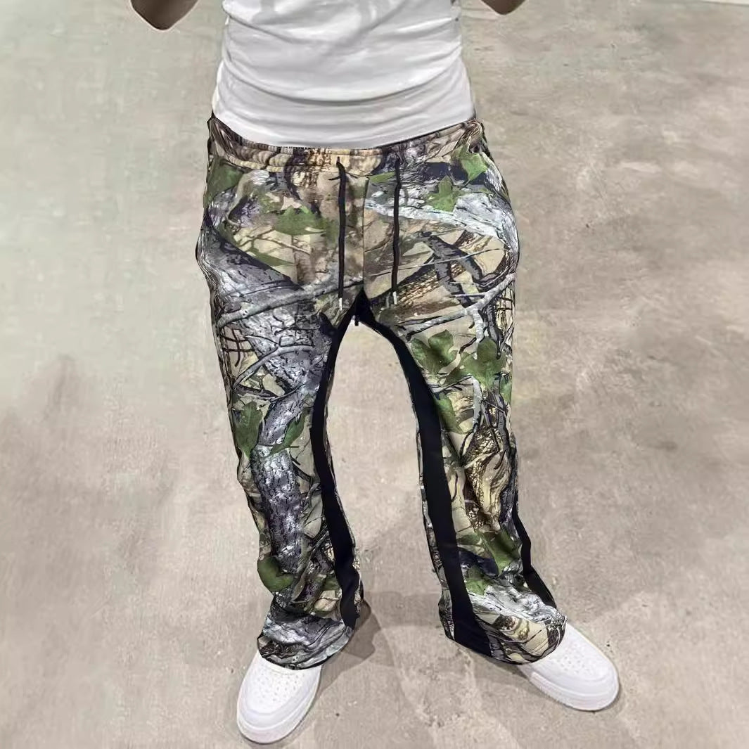 Pantalones estampados casuales de camuflaje - Estilo casual para adolescentes