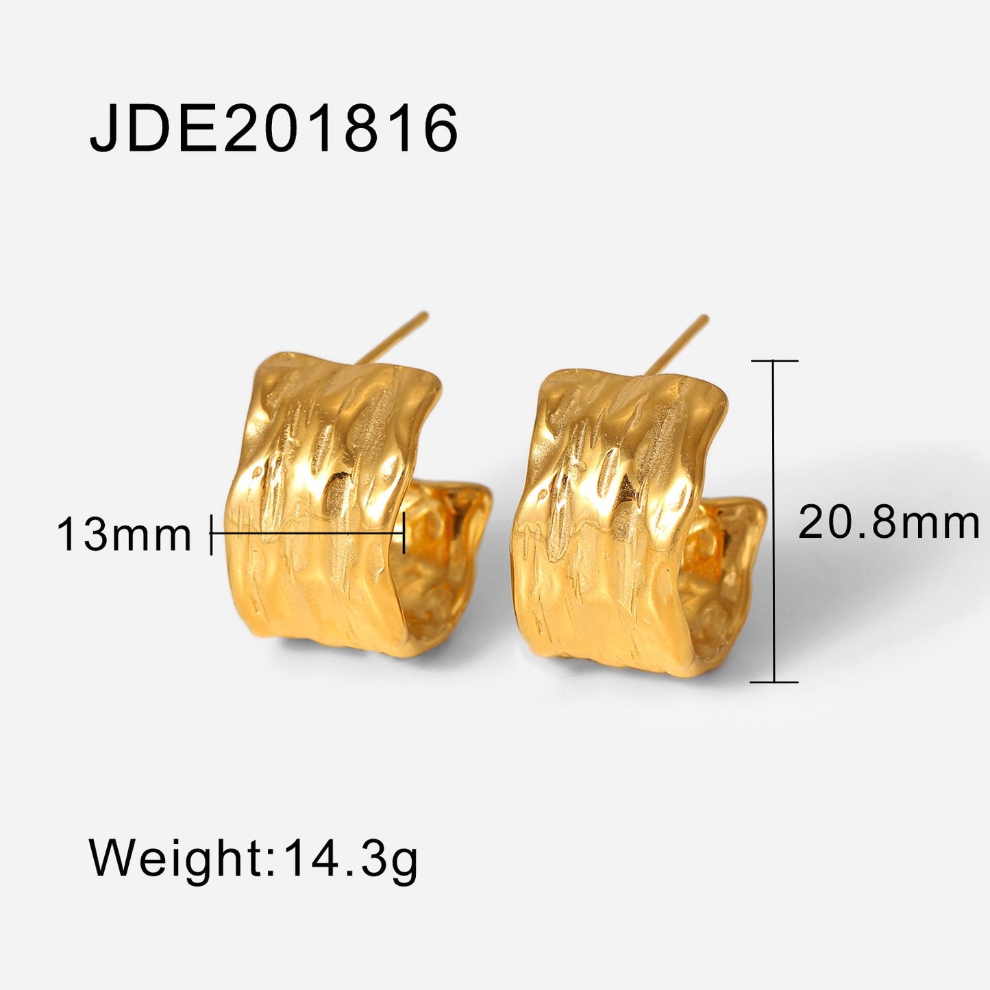 Pendientes de aro bañados en oro: encanto retro y modernidad combinados