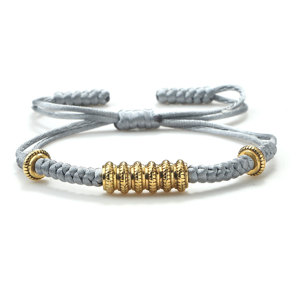 Gold und Silber Runde Paar-Armband