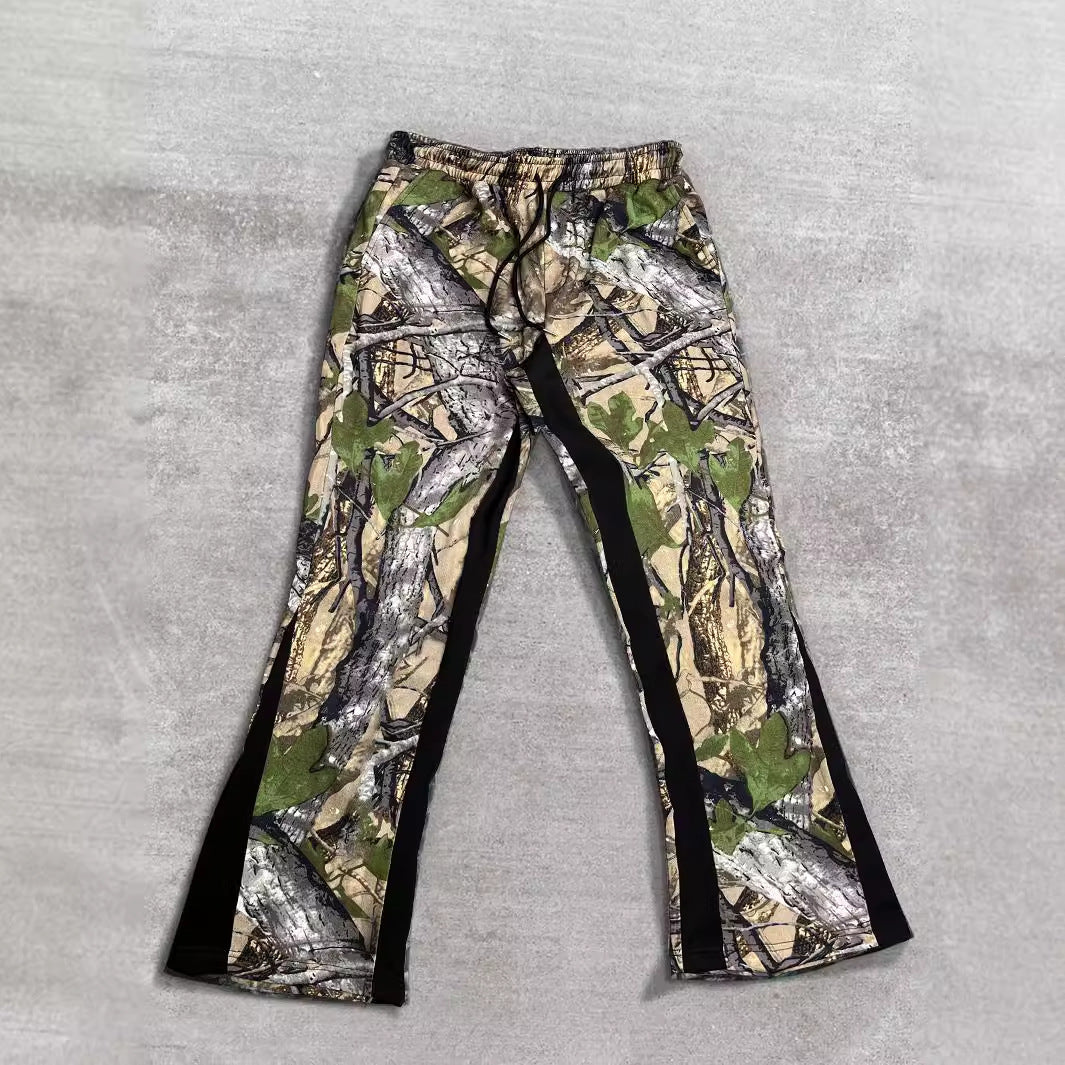 Pantalones estampados casuales de camuflaje - Estilo casual para adolescentes