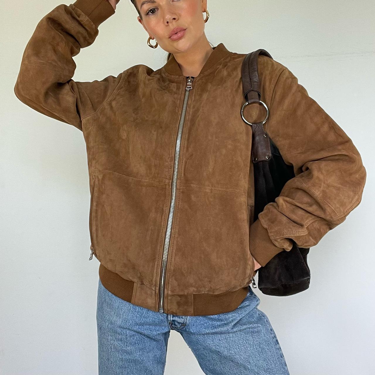 Retro Street Style Einfarbige Loose Hot Girl Zipper Jacke