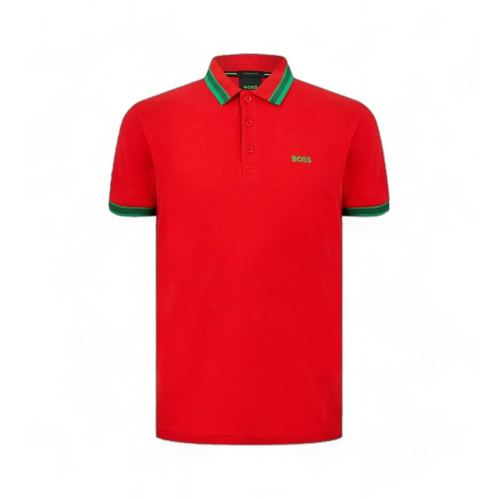 Boss Polo Men In Coral Colors For Spring Summer