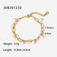 Französisches Elegantes Armband – Damen Süßwasserperlen-Armband