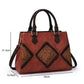 Retro Damen-Handtasche aus Top-Schicht Rindsleder – Europäischer und Amerikanischer Stil
