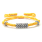 Gold und Silber Runde Paar-Armband