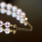 Blaue Rose Laser 18K Gold Perlen-Armband