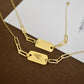 Collar Clavícula Ángel Oro 18K