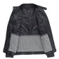 Casual leather jacket