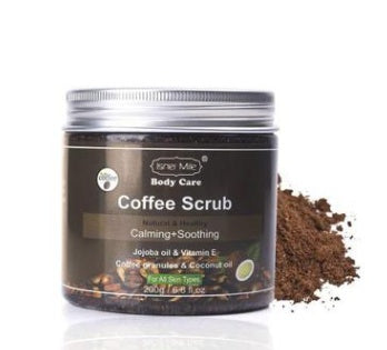 Kokosöl-Kaffee-Peeling Exfolierende Tiefenreinigungsgranulate