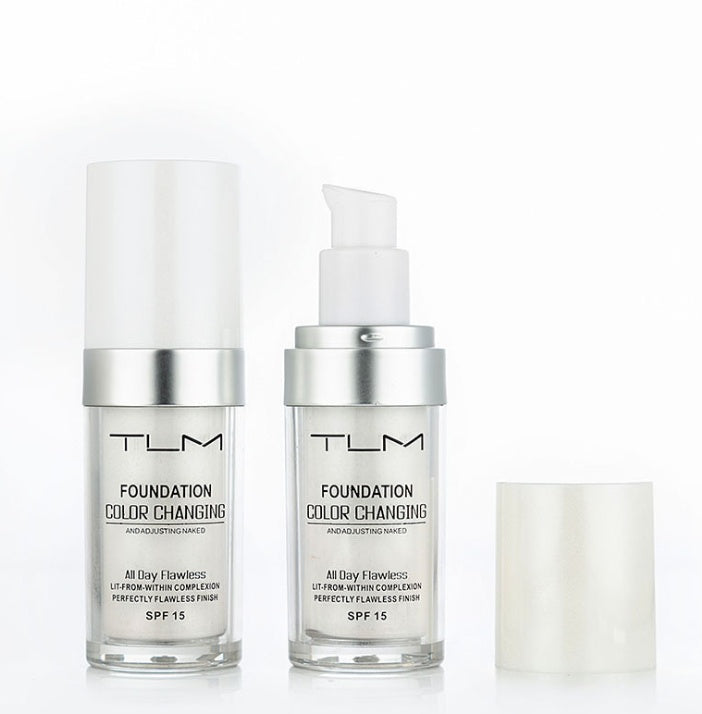 Temperatur Flüssige Foundation Concealer Tragbare Natürliche Farbe Makeup Foundation BB Concealer