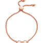 Roségold Feder Armband