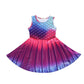 Meerjungfrau-Farben Tank-Top Kleid