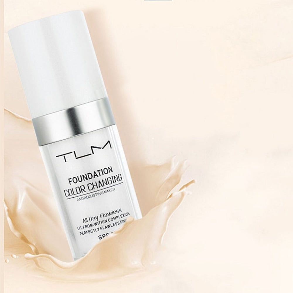 Temperatur Flüssige Foundation Concealer Tragbare Natürliche Farbe Makeup Foundation BB Concealer