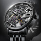 Elegant automatic watch with fascinating design