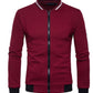 Stehkragen Herrenjacke