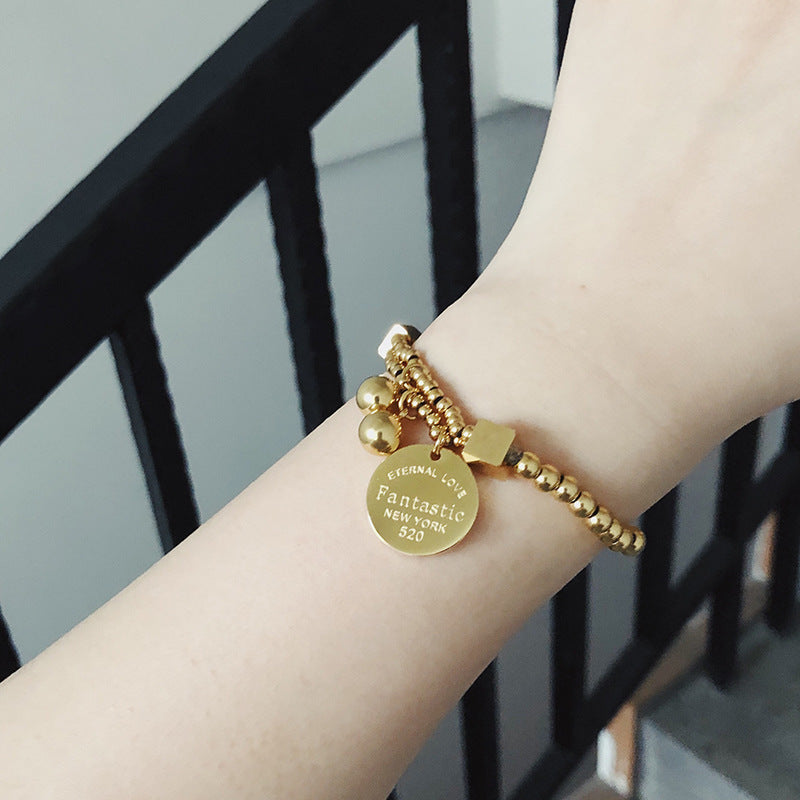 Goldmünzen Elastisches Armband