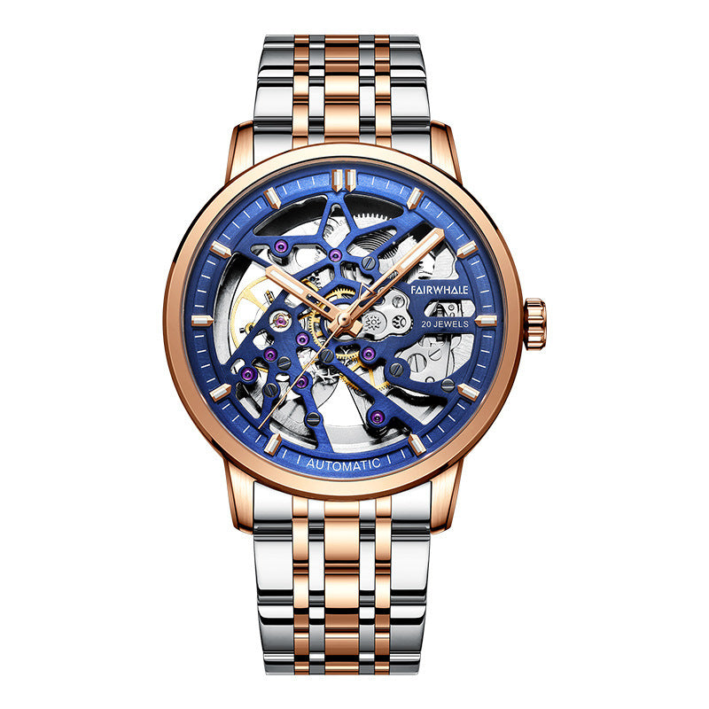 Elegant automatic watch with fascinating design