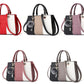 Modische Damen-Handtasche mit Haarballen-Charme – Patchwork-Design für Party und Alltag
