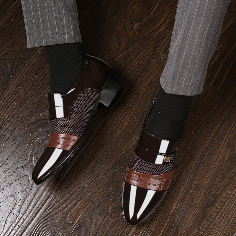 Zapatos de piel para hombre: elegancia y comodidad para el hombre moderno.