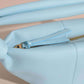 Modische Damen-Dumpling-Handtasche – Bunte Wolkenform aus weichem Leder