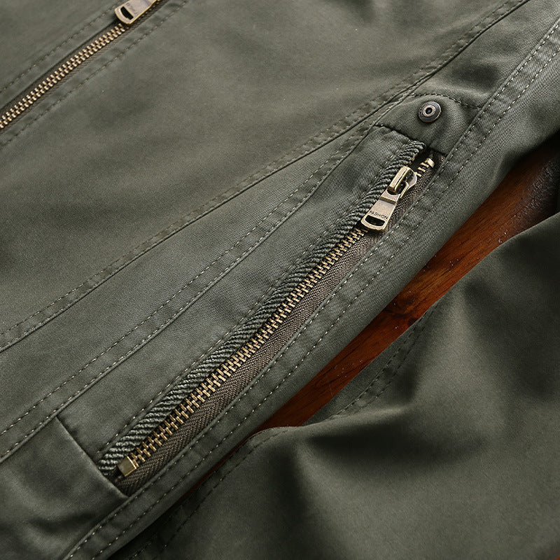 Chaqueta de ocio para exteriores, utilizable por ambos lados, corte holgado, chaqueta nueva