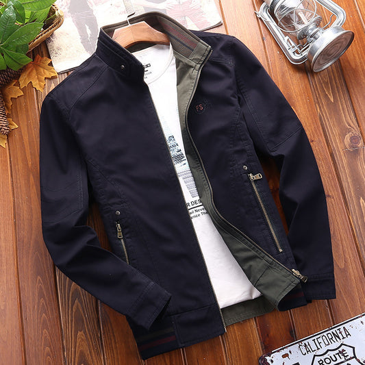 Chaqueta de ocio para exteriores, utilizable por ambos lados, corte holgado, chaqueta nueva