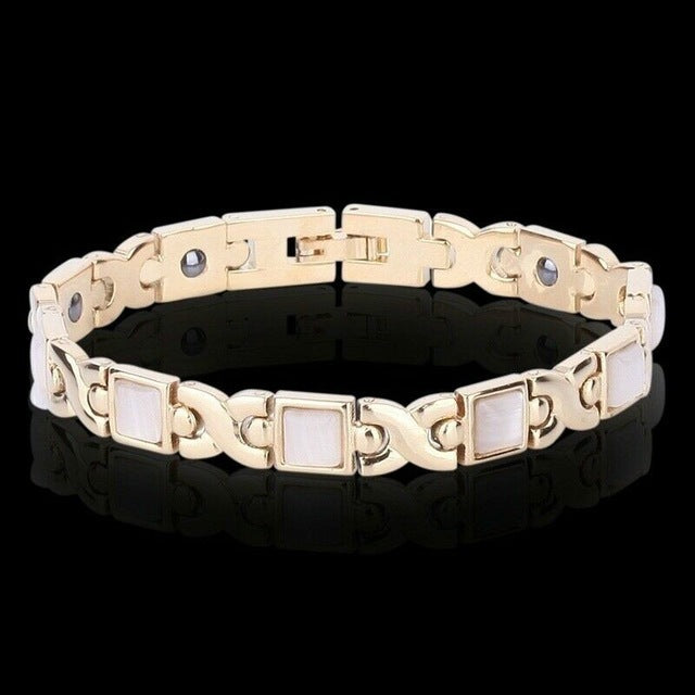 Silber-Gold Armband für Männer und Frauen