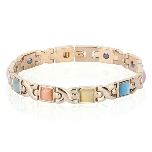 silver-gold bracelet for men and women
