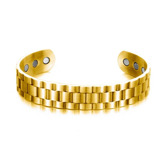 Silber-Gold Armband für Männer und Frauen