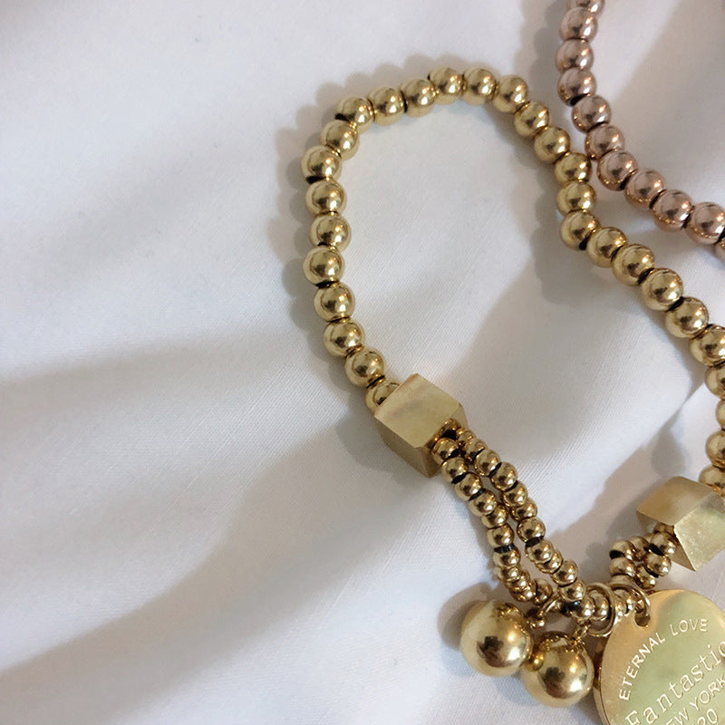 Goldmünzen Elastisches Armband