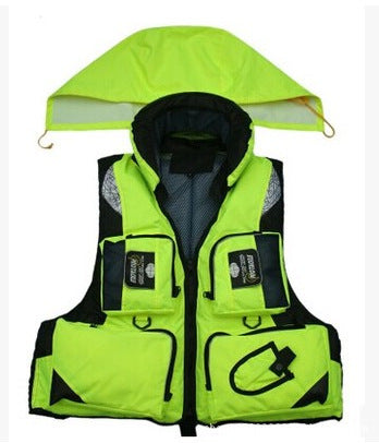 Outdoor Herren Jagd-, Angel-, Schieß-, Angelweste mit abnehmbarem Futter, ärmellose Jacke, Weste, Schwimmweste für Erwachsene