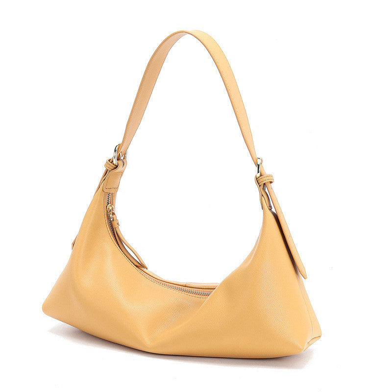 Trendy women's shoulder bag - French retro style for modern elegance