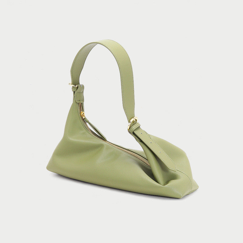 Trendy women's shoulder bag - French retro style for modern elegance