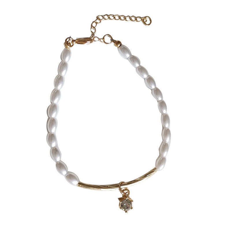Elegantes und Schönes Perlen-Armband