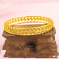 Pulsera infantil vietnamita bañada en oro y arena - elegancia para los más pequeños