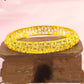 Pulsera infantil vietnamita bañada en oro y arena - elegancia para los más pequeños