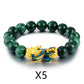 Pulsera camaleón oro arena