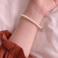14K Gold Bracelet with Natural Pearl